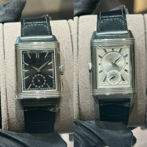 Luxury Reversible Double-Sided Dual Time Mechanical Sport <b>Watch</b> 45-Hour Power Reserve <b>Rubber</b> Strap Hidden Clasp - Product Image 3