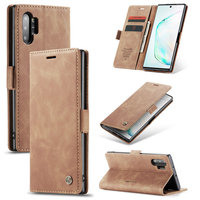 CaseMe carcasa mejor venta para Samsung nota 10 Pro con 3 ranuras para tarjetas de cuero de teléfono inteligente para Samsung Galaxy Note 10 S10 caso Plus