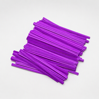 Attaches en fil de papier kraft torsadé Fanxing haute température, 10 cm de long, 4 mm de large, pour plantes de jardin