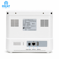 Moniteur patient vétérinaire OSCAT VM9 8,4 pouces multiparamètres pour animaux de compagnie ECG SpO2 NIBP RESP TEMP pour clinique vétérinaire hôpital animalier