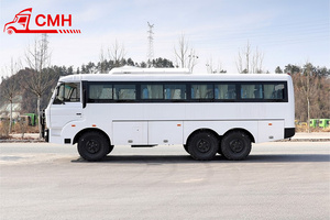 Nuevo autobús chino de 27 plazas Dongfeng 6X6 280L Capacidad del tanque de combustible Autobús motor diésel - Product Image 2