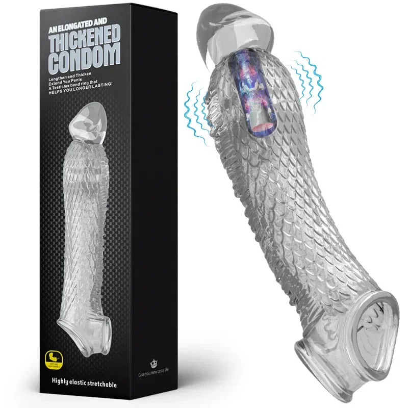 Vibromasseur transparent coloré