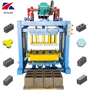 Machine à fabriquer des briques de ciment 4-40 à faible intensité de travail, très demandée en <span class=keywords><strong>Tunisie</strong></span>, utilisant de la poudre de pierre pour la fabrication de blocs - Product Image 1