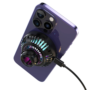 Imán de <span class=keywords><strong>cargador</strong></span> de coche magnético Peltier Qi2 inalámbrico de refrigeración de 15W con ventilador de refrigeración para <span class=keywords><strong>iPhone</strong></span> 13/<span class=keywords><strong>12</strong></span> mini pro Max - Product Image 4