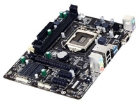 Fournisseur direct d'usine, carte mère GIGABYTE H81M-S1 H81M-DS2 1150 pour la 4ème génération, double DDR3, SATA, USB3.0, LGA1150, GA H81 testée