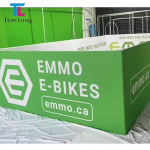 TianLang High Trade Show Custom Rectangular Trade Show Cartel colgante Soporte de exposición Banner Cartel de techo - Product Image 2