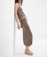 Ensemble élégant pour femmes, haut en tricot sans manches et pantalon, été, décontracté, chic, OEM ODM, directement de l'usine
