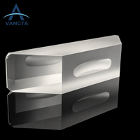 JGS1 Optical Glass Trapezoidal Prism Right Angle Prism Multi Surface Polishing for Laser Equipment Optical Applications