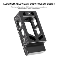 Toopre Scie de coupe pour tubes de fourche de vélo en alliage d'aluminium et acier inoxydable, guide de coupe pour guidon et tige de selle de vélo 17-39mm