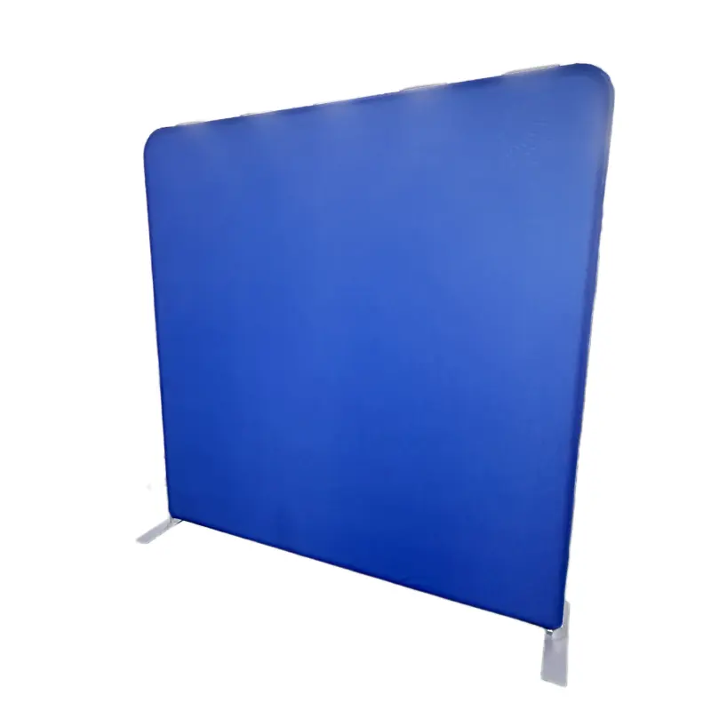 Free design bright color high quality double side photo wall aluminum stage event backdrop stand