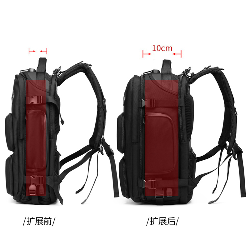 Ozuko 9309 Designer Luxury Travel Bags - Anti-Theft & Waterproof