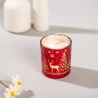 Bougies parfumées classiques populaires en cire de paraffine, faites à la main et à la machine, 100g, en pot de verre, pour aromathérapie et décoration intérieure.