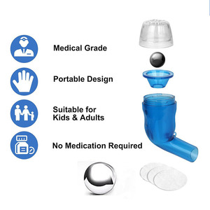 Handheld-Lungen gerät Übung Atem trainer Atem übungs instrument Tragbare Luft atmungs praxis Lun - Product Image 3