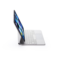 Clavier en cuir magique Ruidian avec rétroéclairage RVB noir RD04 pour iPad Pro 13 2025 10e génération Air 5/Air 4 Certifié FCC/CE
