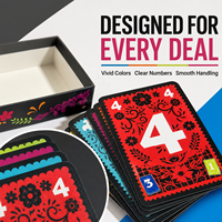 Jeu de cartes à jouer en papier TRIO personnalisé OEM Zhuoyou de haute qualité, jeu de société avec boîte de base, Zhejiang