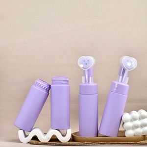 60ml 100ml 5oz 150ml mặt tạo bọt dầu gội Mousse mặt làm sạch xà phòng Dispenser nhựa bọt bơm chai với Silicone bàn chải - Product Image 5