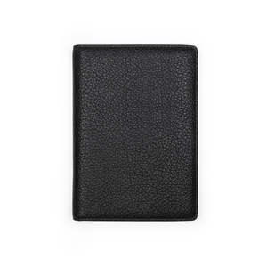 Portefeuille de voyage et porte-passeport de luxe en cuir véritable avec logo personnalisé, blocage RFID, emplacements pour cartes de crédit et fermeture à bouton - Mont Yanzhi - Product Image 3