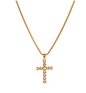 Collar de Fe Religiosa, Artículo de Alta Rentabilidad y Múltiples Ventas Internacionales, Chapado Impermeable con Retención de Color Duradera - Product Image 3