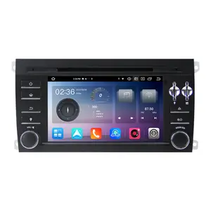 Rádio para carro Android 13.0 4G + 64G, sistema multimídia GPS DVD Player para Porsche Cayenne 2003-2010 com 4G DSP CarPlay/Auto, 7''7862