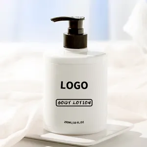 Private Logo Skincare Bath And Body Lotion Paraben Free Moisturizing Coconut Milk Mint Lightening Body Lotion