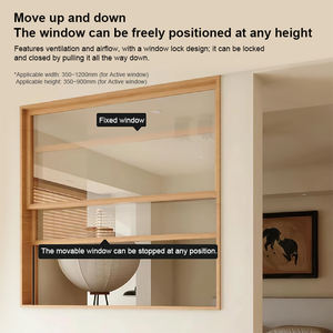 Ventana Corredera Vertical de Estilo Sash para Viviendas Residenciales y Comerciales, con Venta Caliente en América del <span class=keywords><strong>Norte</strong></span>, Ventana de Guillotina Simple o Doble - Product Image 2