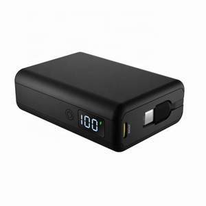 แบตเตอรี่สำรองขนาดมินิ10000มิลลิแอมป์ต่อชั่วโมงแบบพกพาชาร์จเร็วแบตเตอรี่สำรองพร้อมจอแสดงผลดิจิตอลในตัวสายพาวเวอร์แบงค์สำหรับโทรศัพท์ - Product Image 1