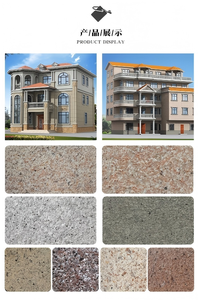 Revestimiento con Efecto de Piedra Multicolor Agua-arena, Pintura con Textura de Granito Natural para Decoración de Paredes Exteriores - Product Image 2
