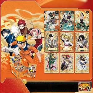 Jeu <span class=keywords><strong>de</strong></span> cartes à collectionner officiel et authentique en version chinoise, personnage d'anime <span class=keywords><strong>Naruto</strong></span>, cartes à collectionner en boîte mystère pour enfants, cadeau - Product Image 4