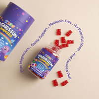 OEM OBM ODM 12-in-1 Kinder Magnesium Gummies Slaap Gummies Melatonine en Magnesium 5-HTP Complex Kinder Magnesium Glycinaat Gummies