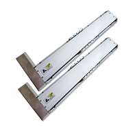 Module de glissière motorisée à haute rigidité avec vis à billes de précision et double rail de guidage, capacité de charge de 85 kg