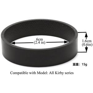 Factory <strong>Vacuum</strong> <strong>Cleaner</strong> Fit for <strong>Kirbys</strong> Belt 301291 All Generation G3 G4 G5 G6 Black ABC Straps <strong>Kirbys</strong> 204811 - Product Image 3