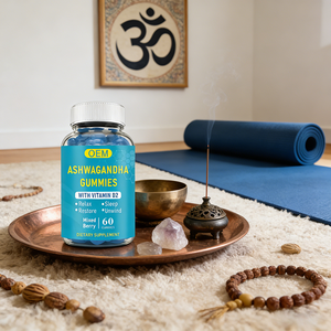 OEM แอชวากันดาจากแอฟริกาใต้ แบบกัมมี่ ช่วยผ่อนคลายและฟื้นฟูร่างกาย อาหารเสริม - Product Image 2