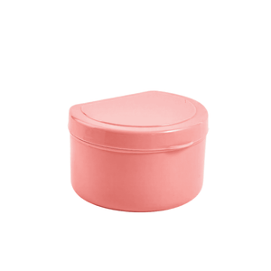 Boîte de Rangement Portable pour Prothèses Dentaires avec Égouttoir pour Trempage de Prothèses Complètes <span class=keywords><strong>et</strong></span> Nettoyage de Haute Qualité pour Personnes Âgées - Product Image 1