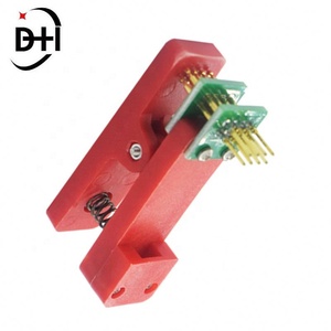 2.54mm Test Rack PCB <b>Clip</b> Probe Download Program to Record the <b>Spring</b> Pin SOP16 Detachable Chip Recording Fixture - Product Image 2