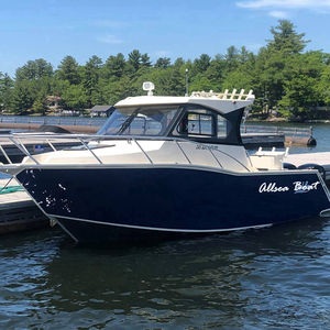 オーストラリア設計の新型CE認証25フィート/7.5メートルアルミ製フィッシングボート、フルキャビンボート - Product Image 1