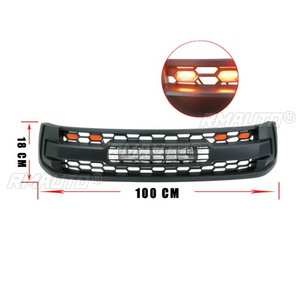ชุดแต่งสไตล์ GR สำหรับ Toyota Hilux Revo ปี 2015-2018 ชุดแต่งกันชนหน้า กระจังหน้าแบบ Racing พร้อมแถบตกแต่งภายนอก - Product Image 6