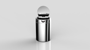 Thùng Rác Cảm Biến Thép Không Gỉ Siêu Hiện Đại 1.5 Lít/Vật Tư Văn Phòng/Thùng Rác Tự Động - Product Image 3