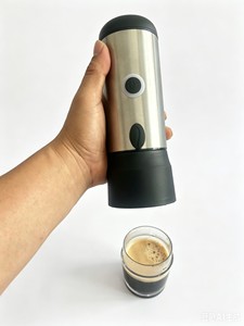เครื่องชงกาแฟไฟฟ้าแบบพกพา12V 3-in-1ใช้ได้กับแคปซูล NS & <span class=keywords><strong>Dolce</strong></span> <span class=keywords><strong>Gusto</strong></span> กาแฟบด - Product Image 4