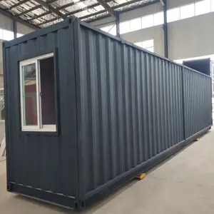 Italy Fully automatic closed deck prefabricated Modular shipping container house mobile luxury office modular