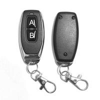 Télécommande universelle sans fil Fanwell 315/433 MHz pour ouvre-porte de garage LED, code d'apprentissage, métal, domotique, garantie 1 an