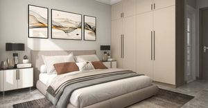 Armoire et placard de chambre à coucher pliables en bois massif Shaker, durables, avec un design antique - Product Image 3