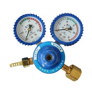 Vanne de régulation de pression d'oxygène Yqy 08 25 Mpa entièrement en cuivre pour bouteille d'oxygène - Product Image 1