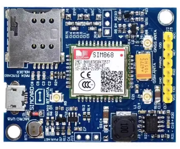 SIM868 development board GSM/GPRS//GPS module with STM32 and 51 programs
