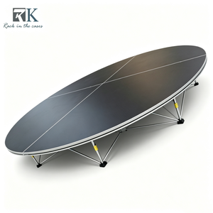 Heavy Duty <b>Stage</b> <b>Platform</b> Aluminum Smart <b>Stage</b> Modular <b>Stage</b> Kit Portable <b>Stage</b> <b>Platform</b> with Aluminum <b>Stage</b> Riser - Product Image 1
