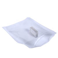 Sac en PE antistatique imprimé par gravure ESD, souple, pour chaussettes et chaussures, protection sous vide pour salle blanche, résistant à l'humidité, avec fermeture éclair rose