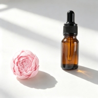 Diffuseur d'huiles essentielles en céramique, fleur de pivoine rose en porcelaine faite à la main, désodorisant de voiture en plâtre aromatique pour la maison