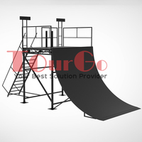 2025 UIPM Parkour Truss Track Ninja Warrior Équipement d'entraînement Cadre en acier Bars de singe Pentathlon moderne Parcours d'obstacles