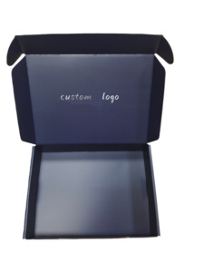 Boîte Cadeau Pliante Personnalisée en Carton Ondulé, Boîte d'Expédition Postale avec Logo pour Autocollant Textile + Sac en Papier + Papier de Soie + Carte Cadeau - Product Image 6