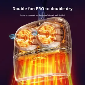 Séchoir à linge pliable compact en gros pour usage domestique, voyage et dortoir, moins de 500W - Product Image 6