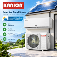 AC Tenaga Surya 3 in 1 R32 12000Btu PV Direct DC/AC Hybrid Solar AC Inverter 220V 50Hz Tropis